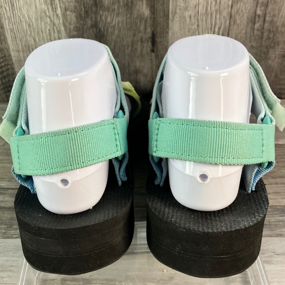 Teva Flatform Universal Pastel Multi Color Platform Sandals Womens 8 1090969 - Picture 4 of 7